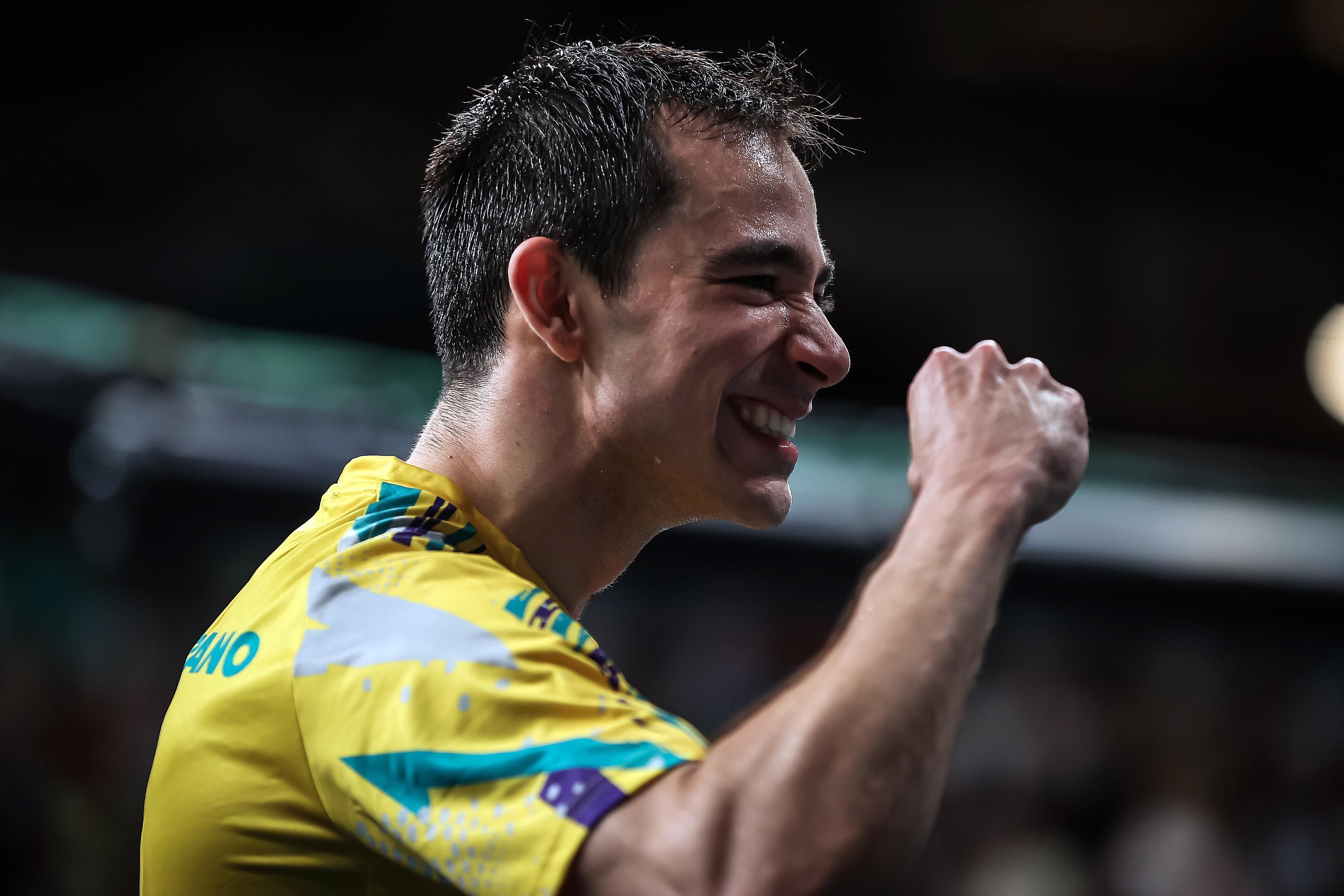 Hugo Calderano ganha confiança com atropelo em 'jogo mais importante da carreira'