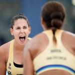 Dupla brasileira projeta mata-mata do vôlei de praia na Olimpíada: 'Novo campeonato'