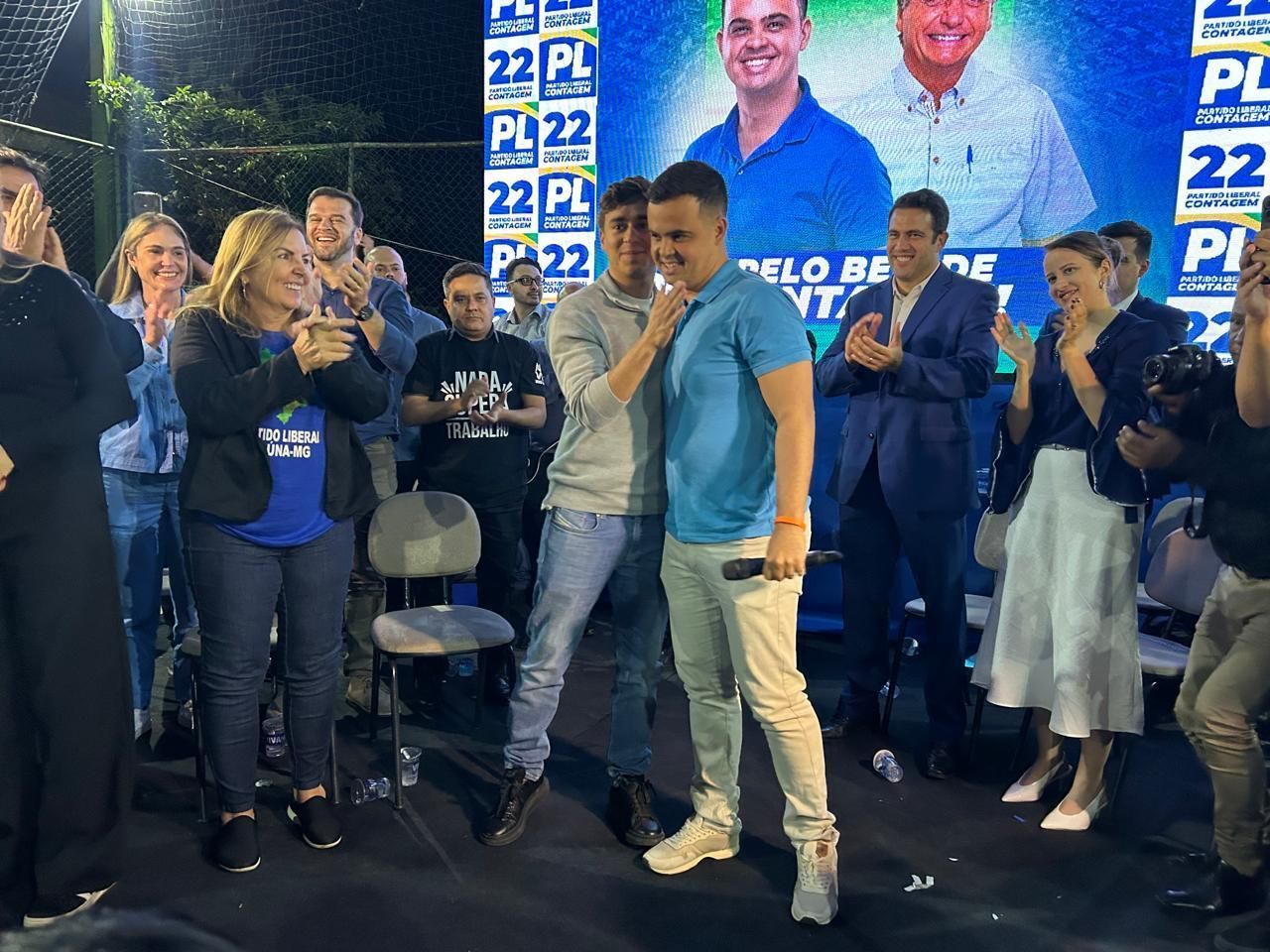 PL oficializa a candidatura de Cabo Júnio na disputa pela prefeitura de Contagem
