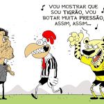 Charge do Duke: Tigre vence pelo Brasileiro e 'bota pressão' no Atlético