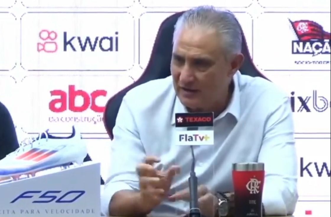 Tite analisa derrota do Flamengo e cita jogo de “trocação” no Morumbis
