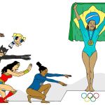 Charge do Duke: o ouro de Rebeca Andrade em Paris 2024