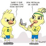 Charge do Duke: Seleção Brasileira Feminina na briga por medalha inédita em Paris
