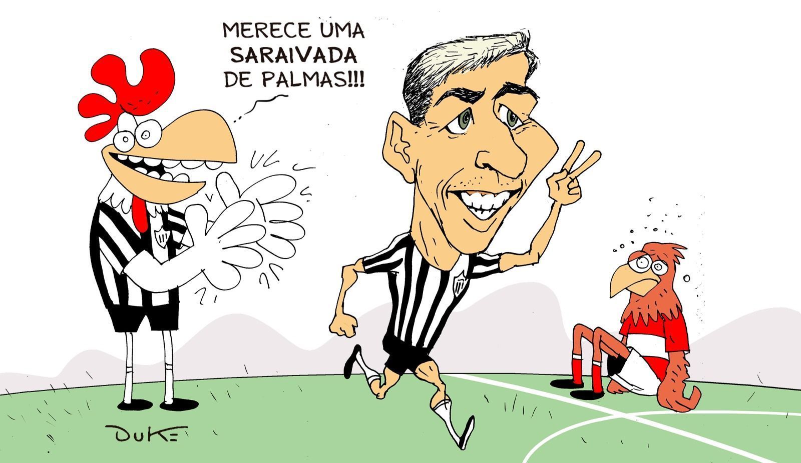 Charge do Duke: a classificação do Atlético na Copa do Brasil, com dois de Saravia