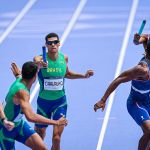 Brasil fica fora da final do revezamento 4x400m em Paris 2024