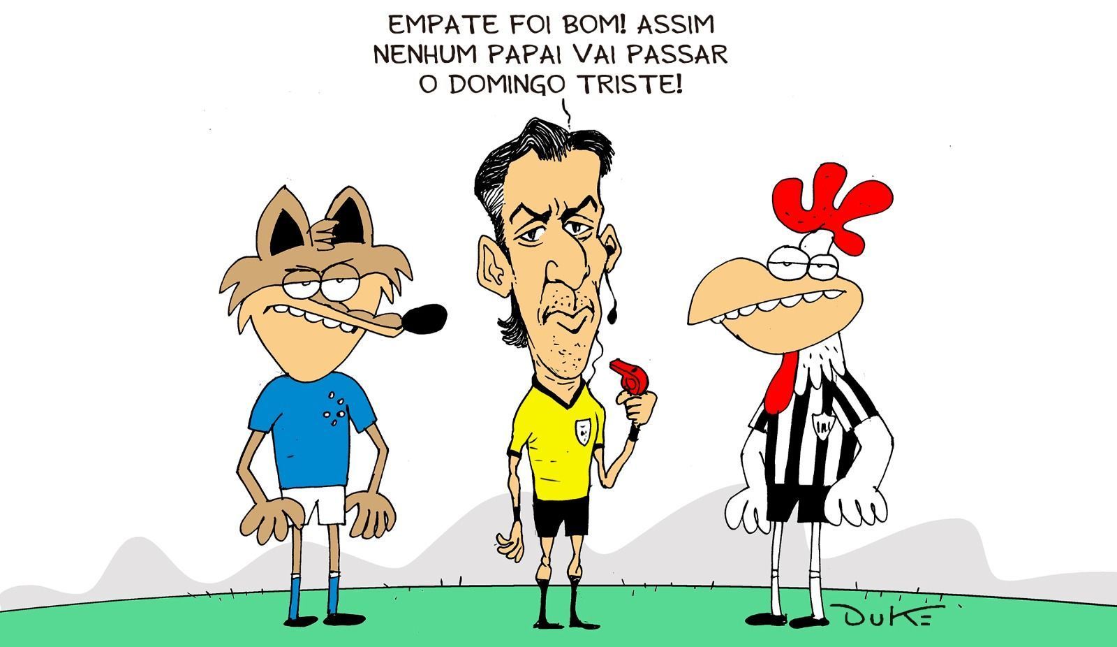 Charge do Duke: Cruzeiro e Atlético empatam antes do Dia dos Pais