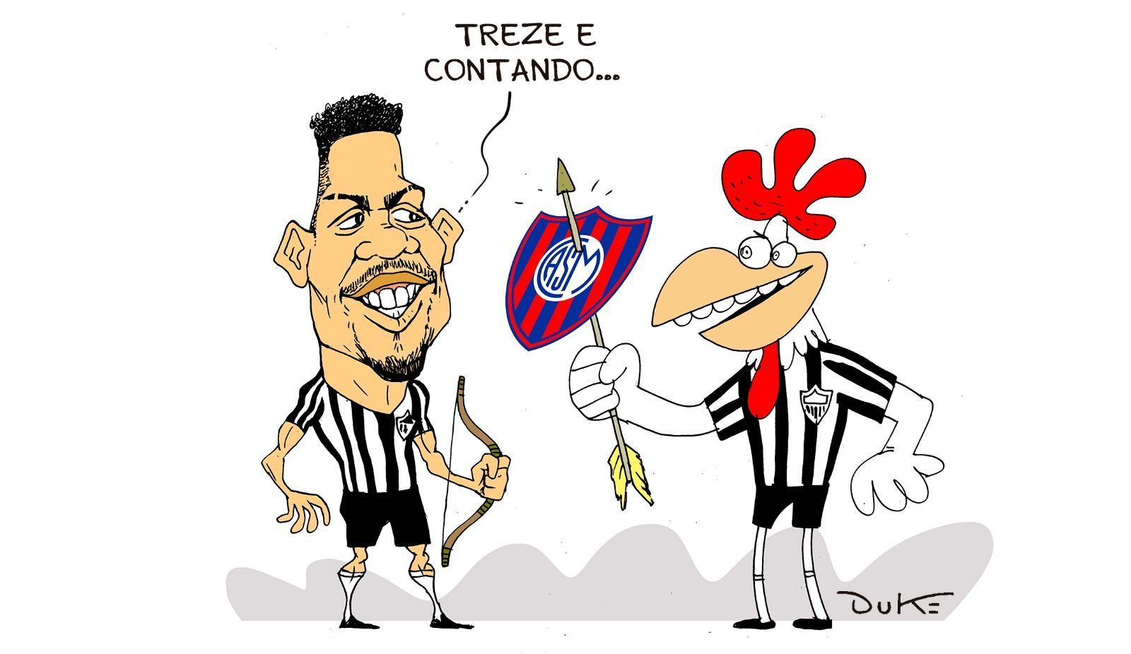 Charge do Duke: o 13º gol de Paulinho pelo Atlético em Libertadores