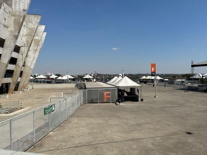 Esplanada do Mineirão pronta para receber o BH Stock Festival