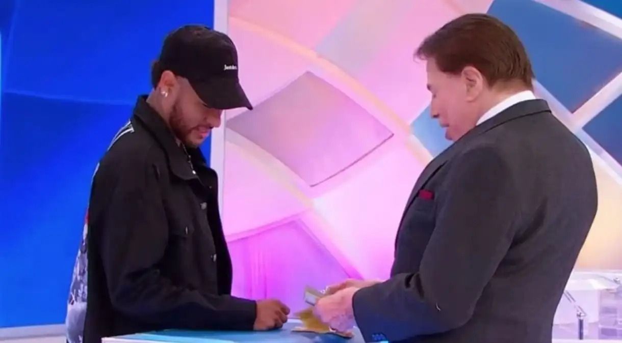 Silvio Santos: Neymar já participou de programa e ganhou prêmio em dinheiro