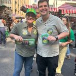 Em agenda na Feira Hippie, Engler promete mais patrulhamento no Centro