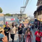 Gabriel Azevedo cumpre agenda na região oeste e promete implantar obras do BRT Amazonas