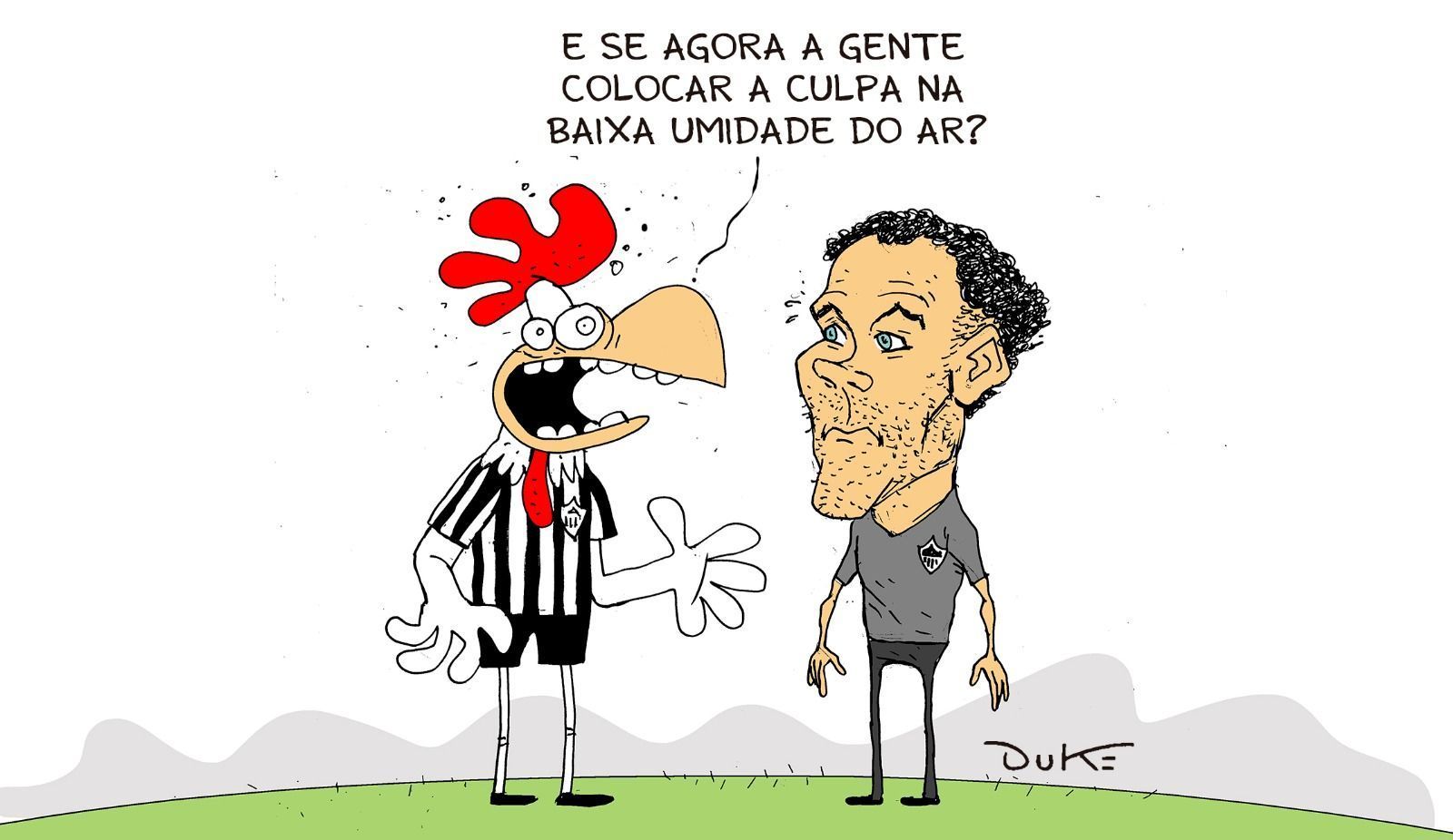 Charge do Duke: Atlético 'sem desculpas' para má-fase