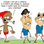 Charge do Duke: o empate entre Cruzeiro e Inter pelo Brasileirão
