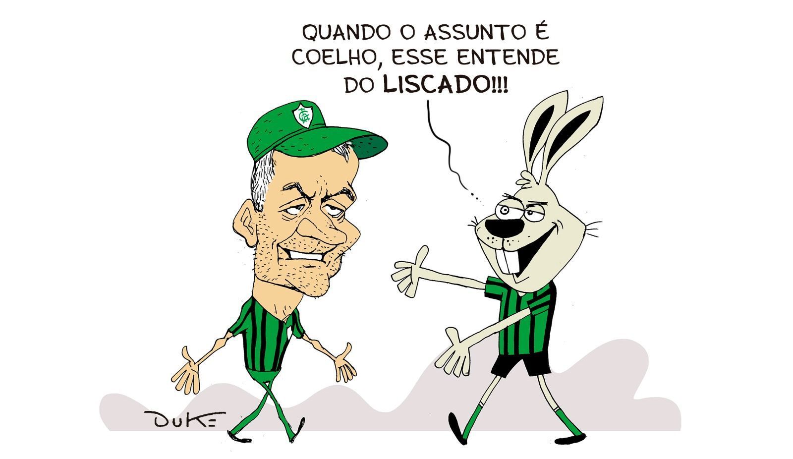 Charge do Duke: o retorno de Lisca para o América
