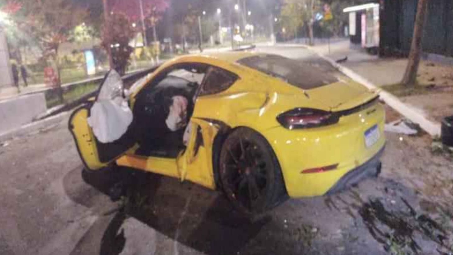 MP denuncia motorista de Porsche que atropelou e matou motociclista por homicídio doloso