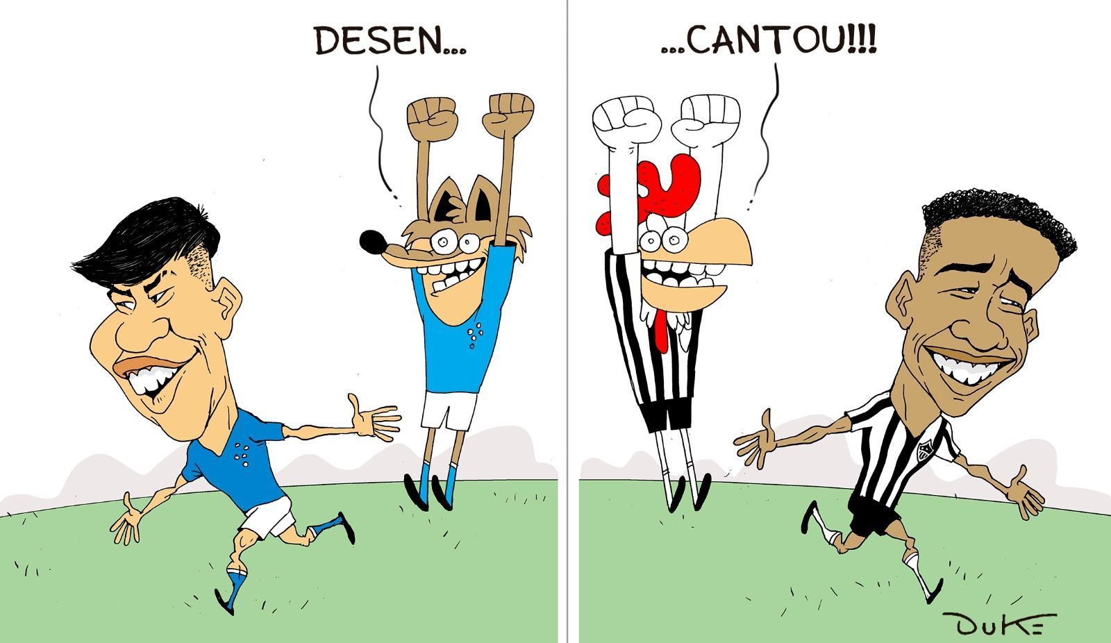 Charge do Duke: as vitórias de Atlético e Cruzeiro pelo Brasileirão