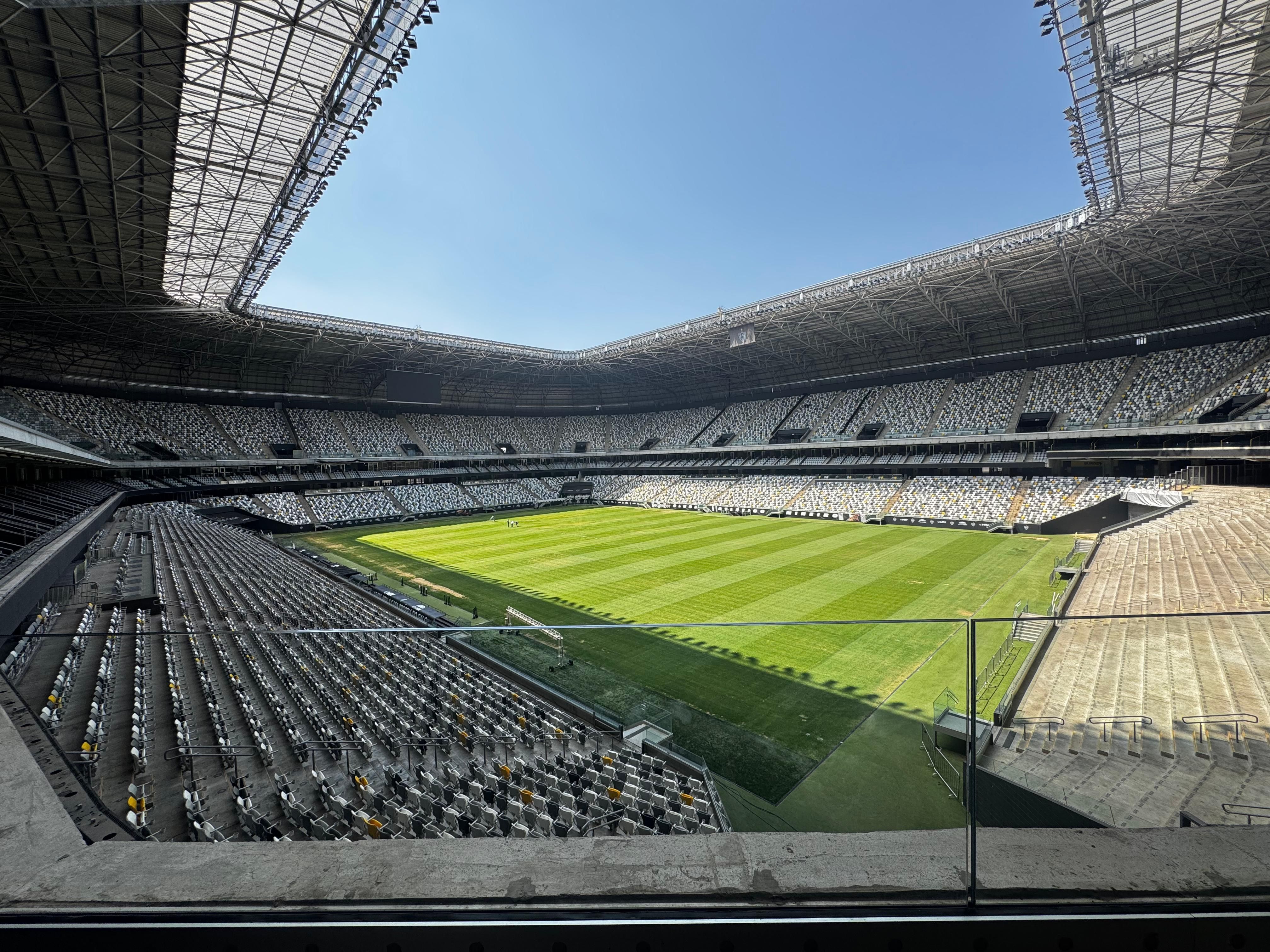 Diretoria do Atlético faz visita à Arena MRV; duelo com o São Paulo tende a ser no estádio