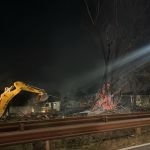 Vídeo: árvore em chamas às margens da BR 381 provoca 10km de congestionamento na Grande BH