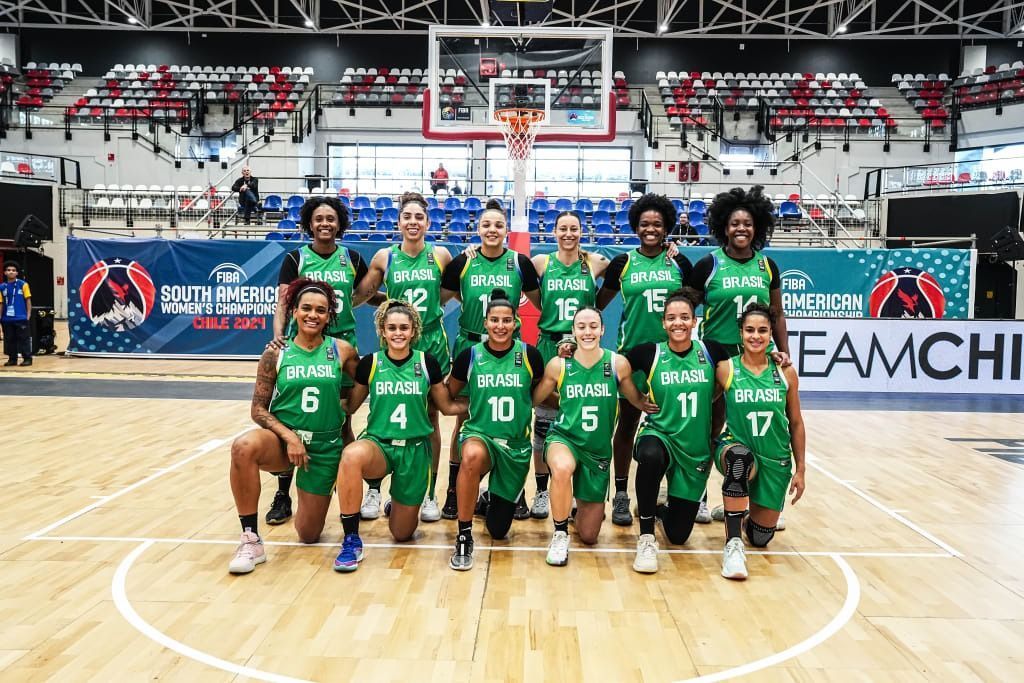 Chile x Brasil no basquete: horário e onde assistir pelo Sul-Americano Feminino
