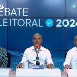 Debate em Nova Lima: atual prefeito João Marcelo é alvo dos candidatos no terceiro bloco