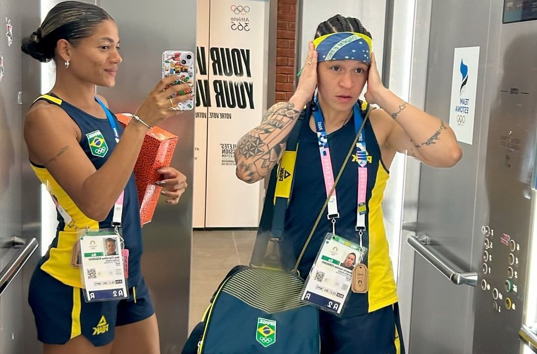 Medalhista em Paris 2024 anuncia casamento com brasileira do atletismo