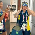 Medalhista em Paris 2024 anuncia casamento com brasileira do atletismo