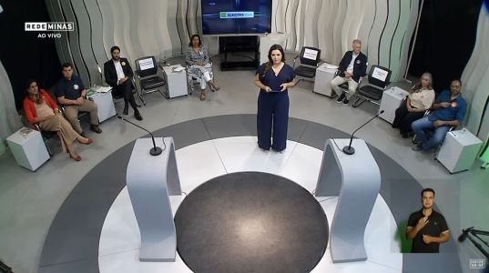 Último debate entre candidatos à Prefeitura de Belo Horizonte foi realizado na Rede Minas, na última semana
