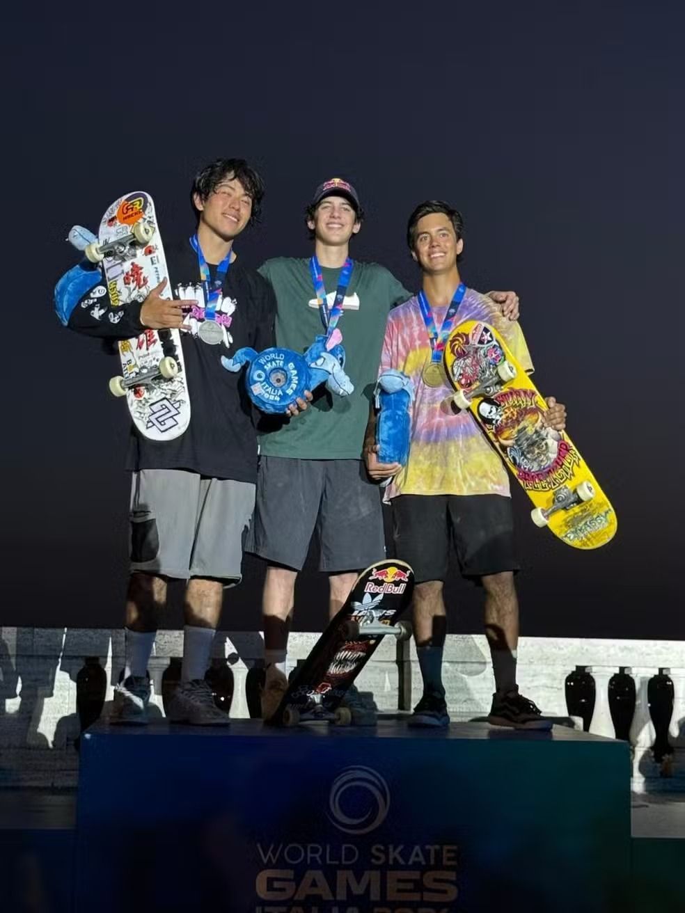 Gui Khury supera medalhista olímpico e conquista Mundial de Skate Vertical