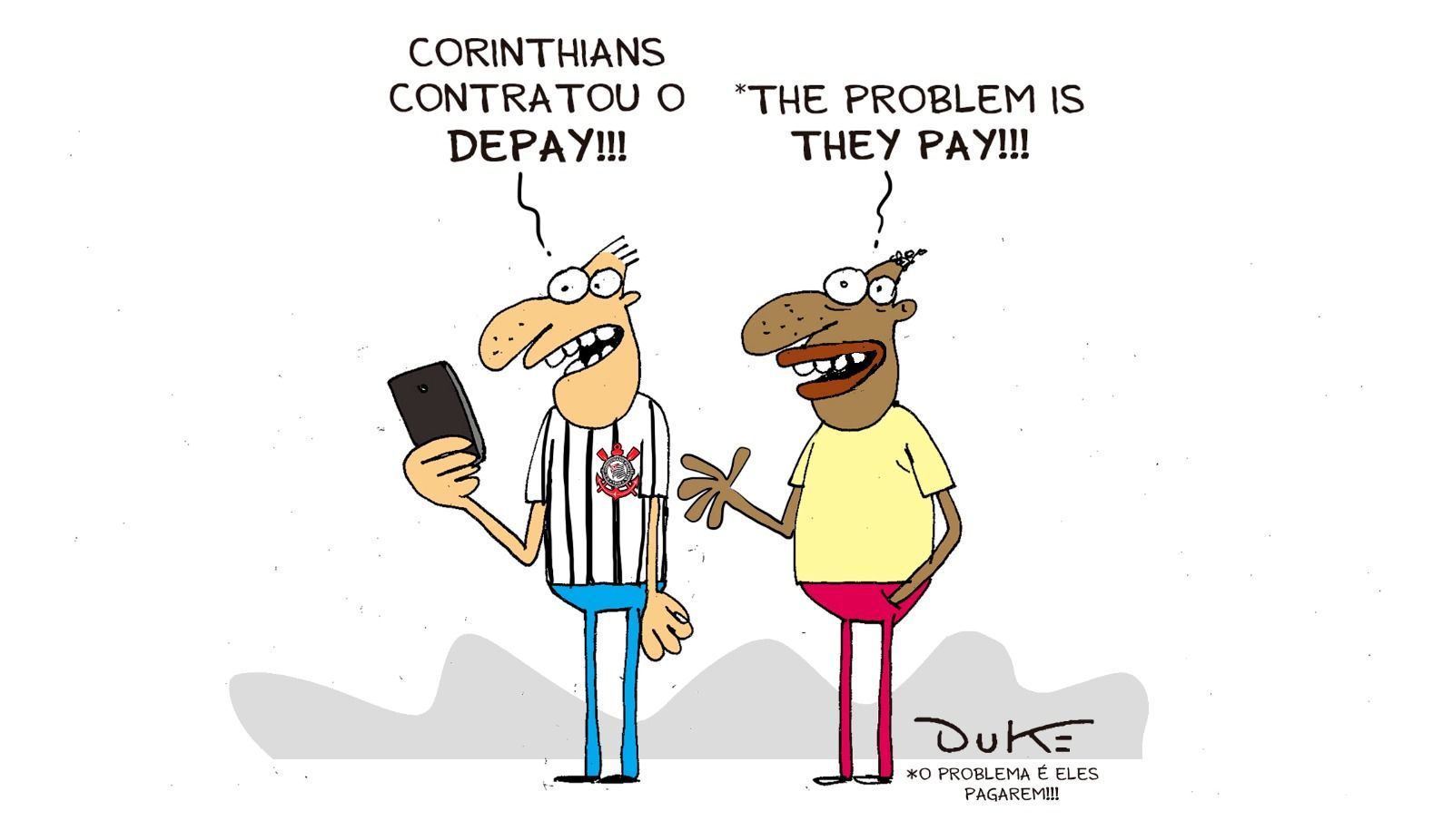 Charge do Duke: Corinthians acerta a contratação de Memphis Depay
