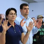 Bruno Engler participa de culto e agradece apoio da comunidade evangélica à sua candidatura