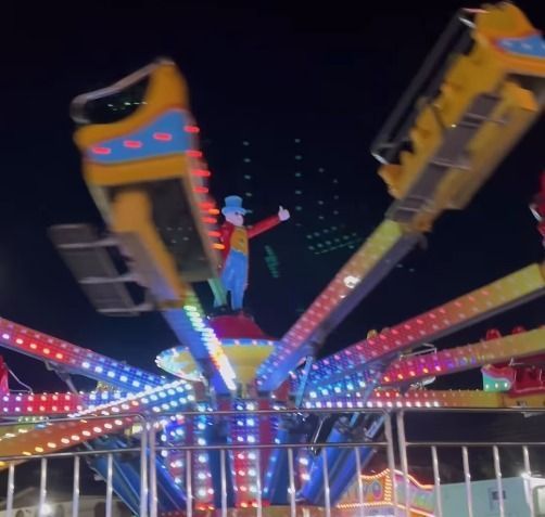 Vídeo: jovem é arremessada por brinquedo de parque de diversão no Sergipe