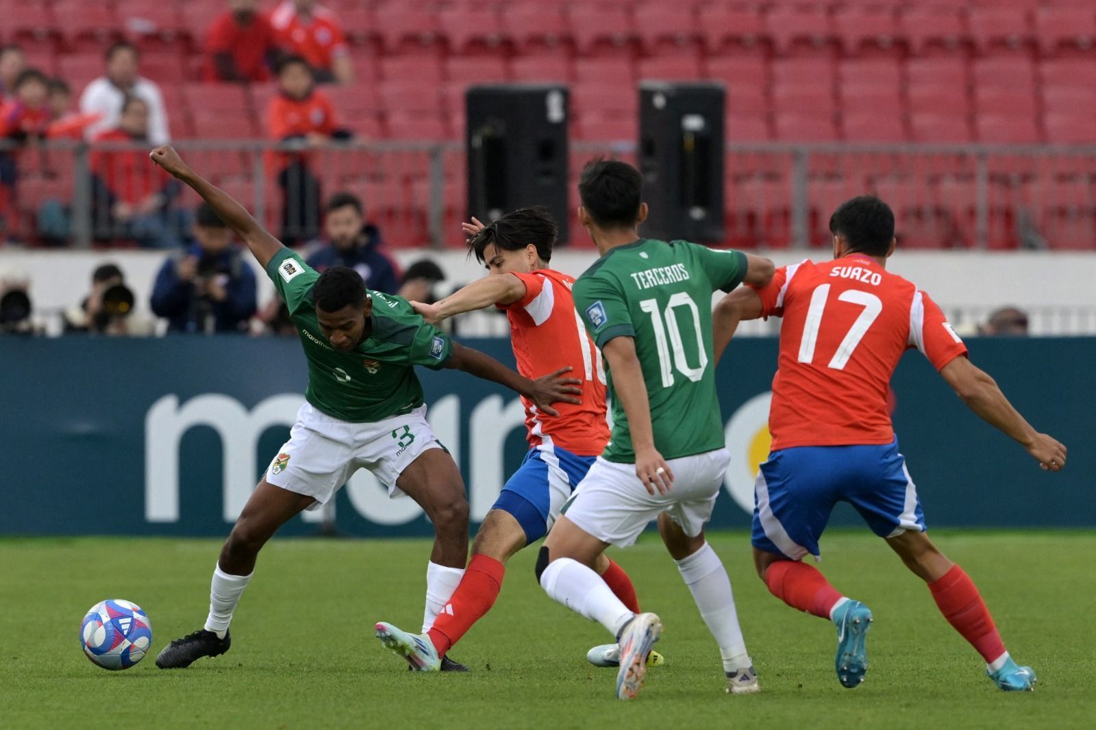 Vargas marca, mas Bolívia supera Chile e encerra jejum histórico pelas Eliminatórias