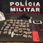 Suspeito de tráfico de drogas é preso no bairro Padre Eustáquio, em Itabirito