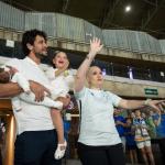 Na luta contra o câncer, esposa do ex-zagueiro Léo é homenageada no Mineirão