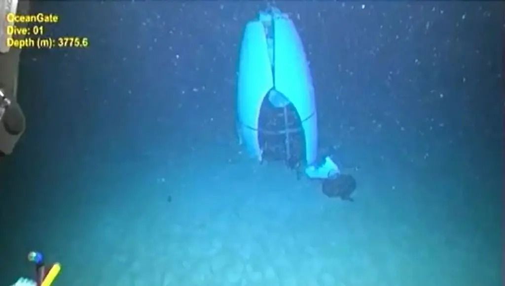 Vídeo: Guarda Costeira dos EUA divulga gravações dos destroços do submarino Titan