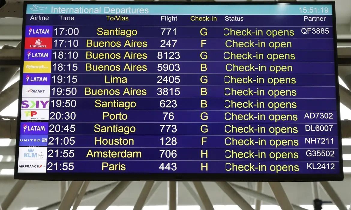 Apesar da alta nos preços, aeroportos registram 9,6 milhões de passageiros em fevereiro