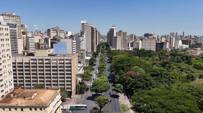 Parque Municipal fica na Avenida Afonso Pena