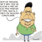 Charge do Duke: a candidatura de Ronaldo à presidência da CBF