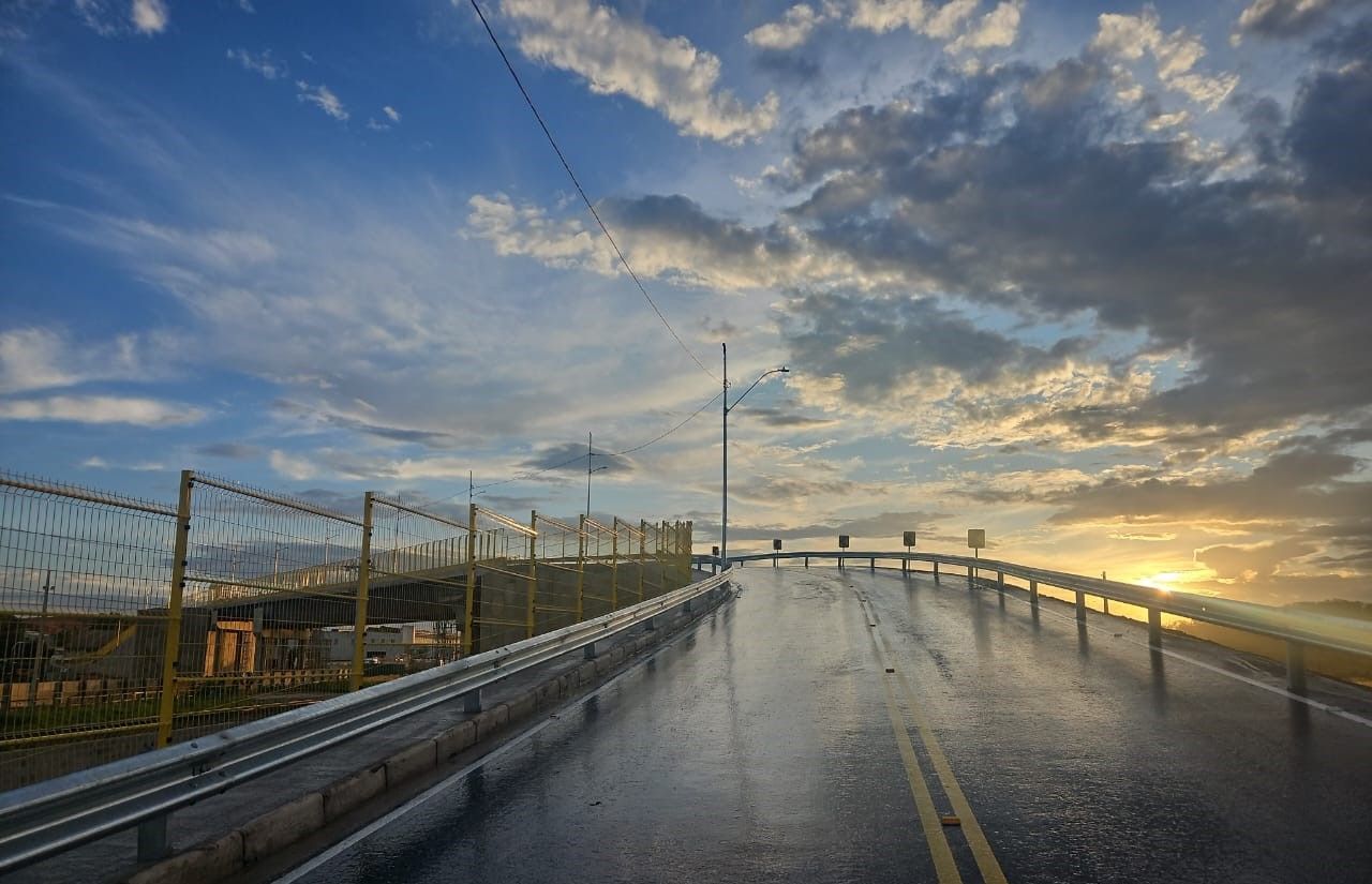 Viaduto que dá acesso ao Aeroporto Regional do Vale do Aço é inaugurado