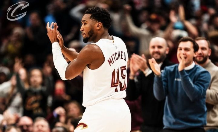 Donovan Mitchell brilha, e Cavaliers vencem campeão da Copa NBA
