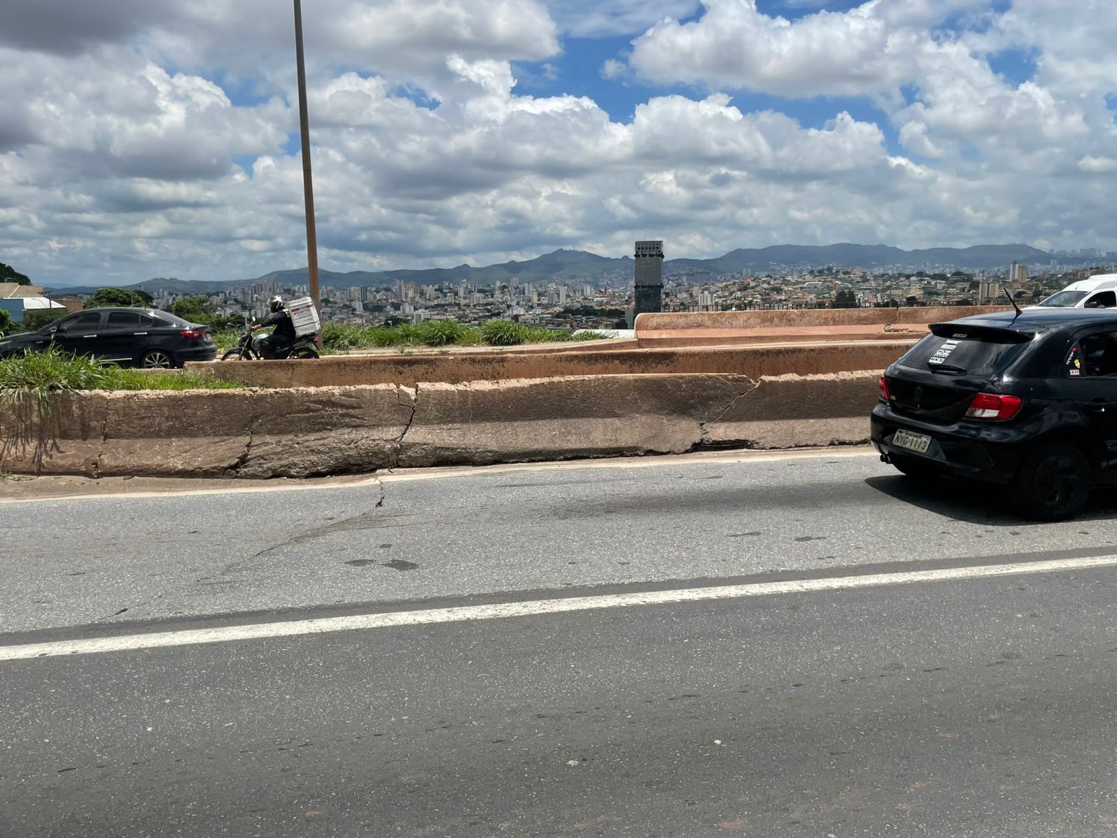 Defesa Civil descarta risco de desabamento no Viaduto São Francisco, mas aponta novo problema