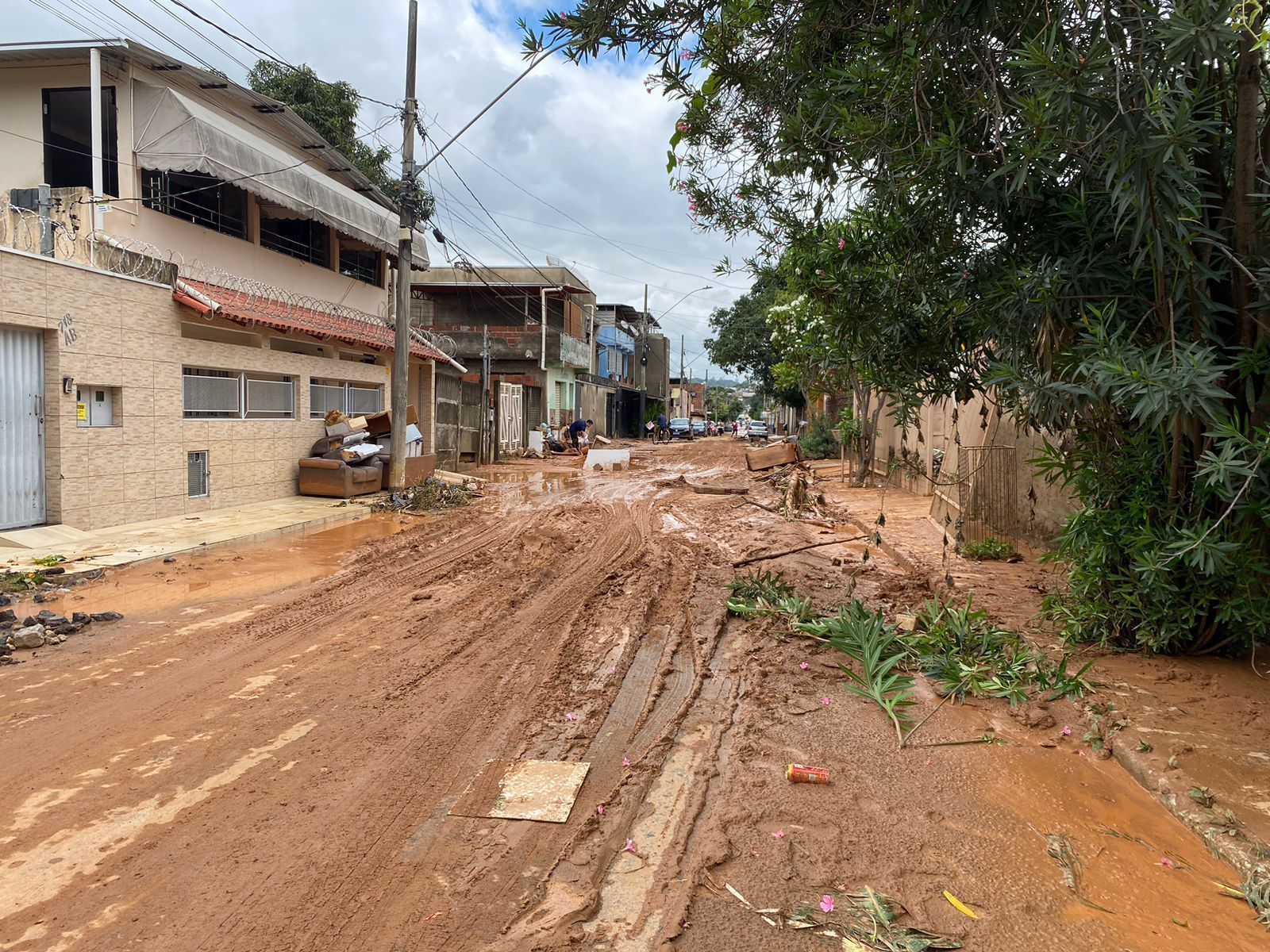 Quase 5 mil pessoas foram afetadas pelas chuvas em Coronel Fabriciano