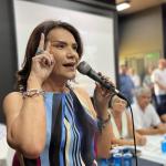 Valéria Bolsonaro é nomeada secretária de Políticas para a Mulher