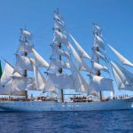 Problema técnico faz veleiro da Marinha do Brasil ficar parado em Portugal