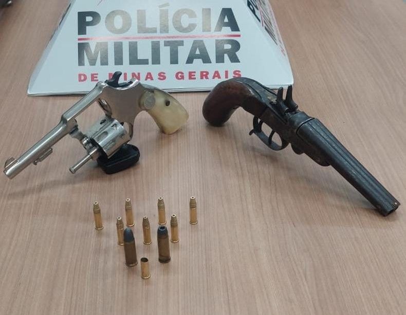 Homem é preso por ameaça e posse irregular de arma de fogo em Fabriciano