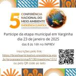 Varginha prepara conferência municipal de meio ambiente