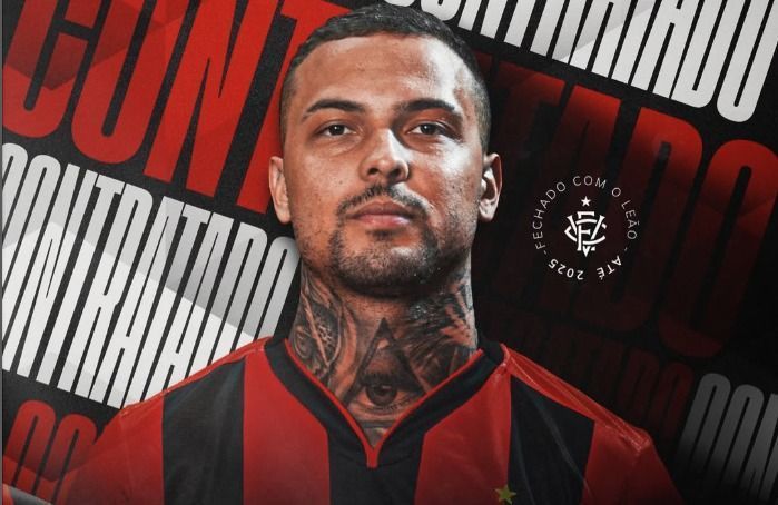 Vitória anuncia contratação do volante Thiaguinho, ex-Juventude