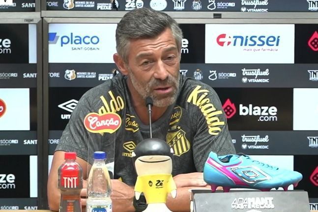 Pedro Caixinha revela esquema tático que pretende implementar no Santos