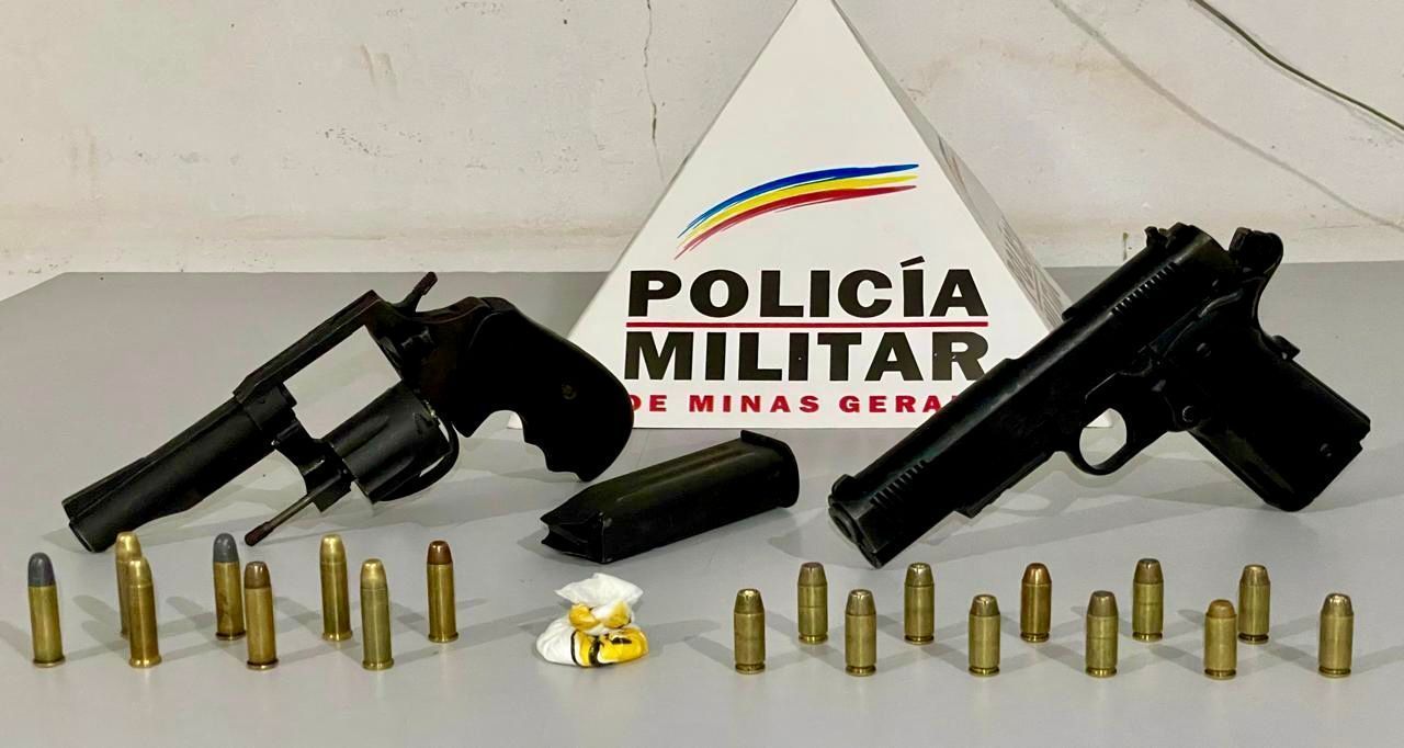 Operação da PM localiza no Bom Jardim em Ipatinga arma furtada de detetive da Polícia Civil