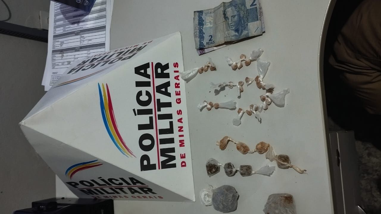 Adolescente é encontrado com 32 pedras de crack em Ipaba